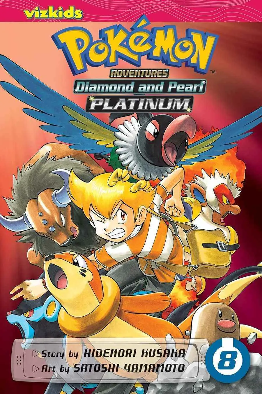 Pokemon Adventures: Diamond and Pearl Platinum, Vol.08