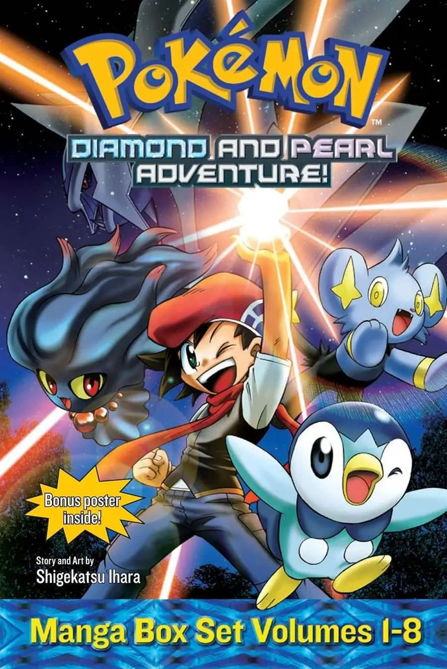 Pokemon Diamond and Pearl Adventure! Box Set (Vol.01-08)